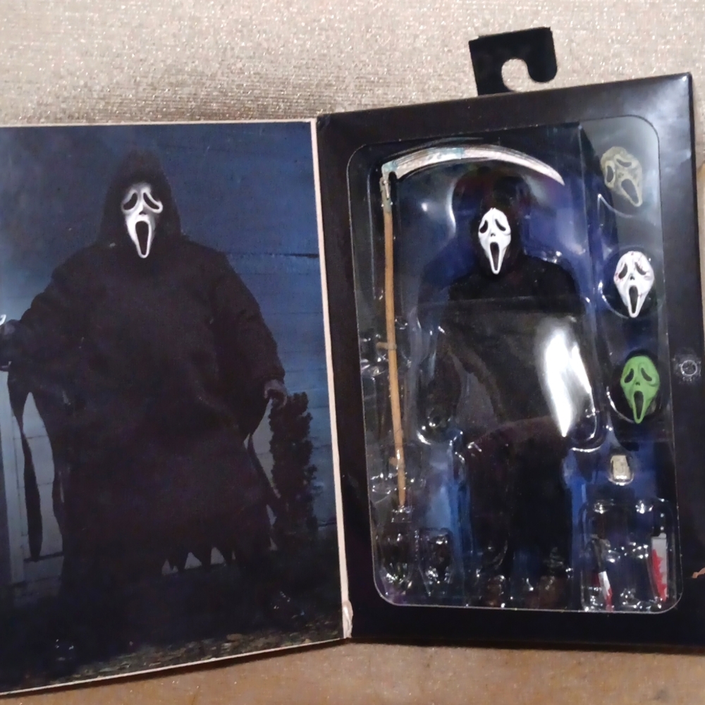 NIB Ghost Face Neca Figure